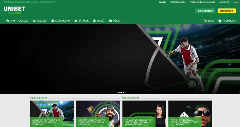 Unibet alternatív link használata